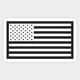 US Flag - White Magnet